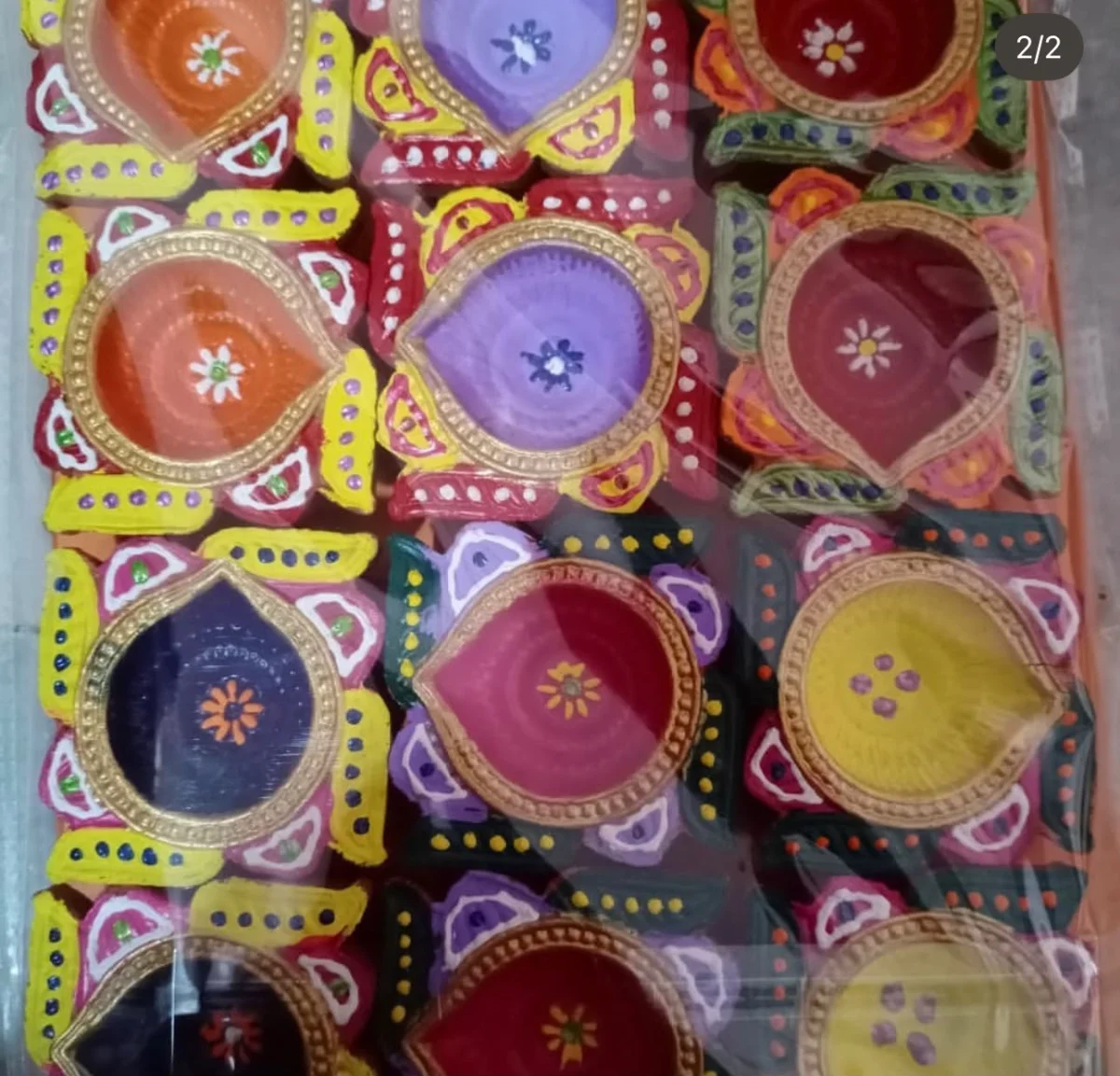 Earthen Authentic Diya Set