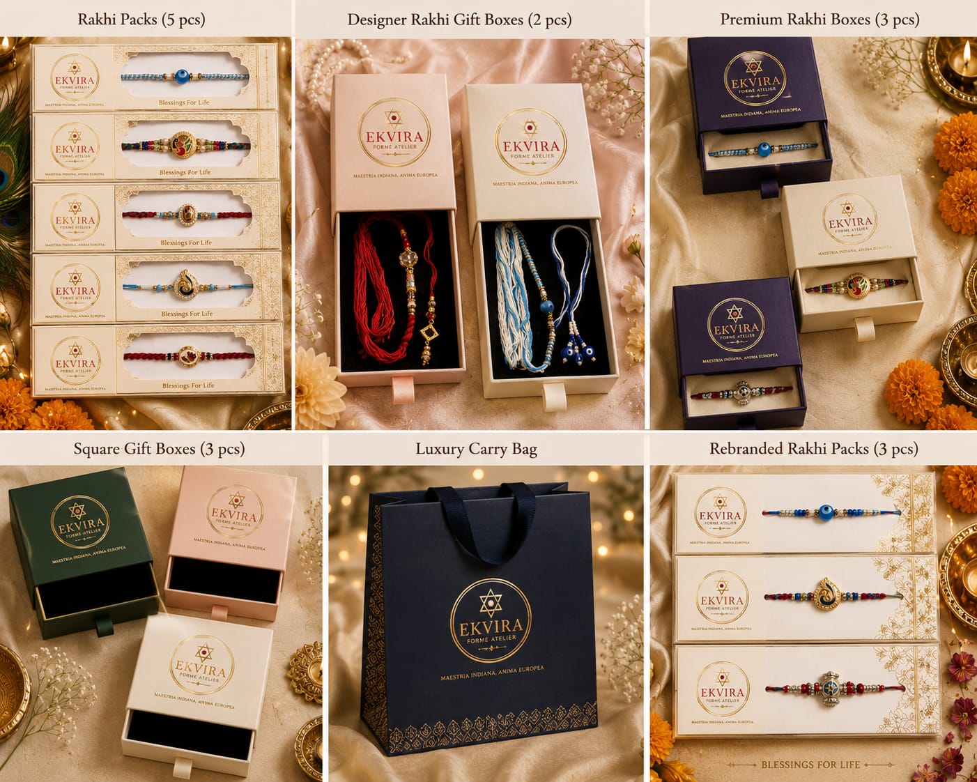 Handcrafted artisan creations by Ekvira Formè Atelier
