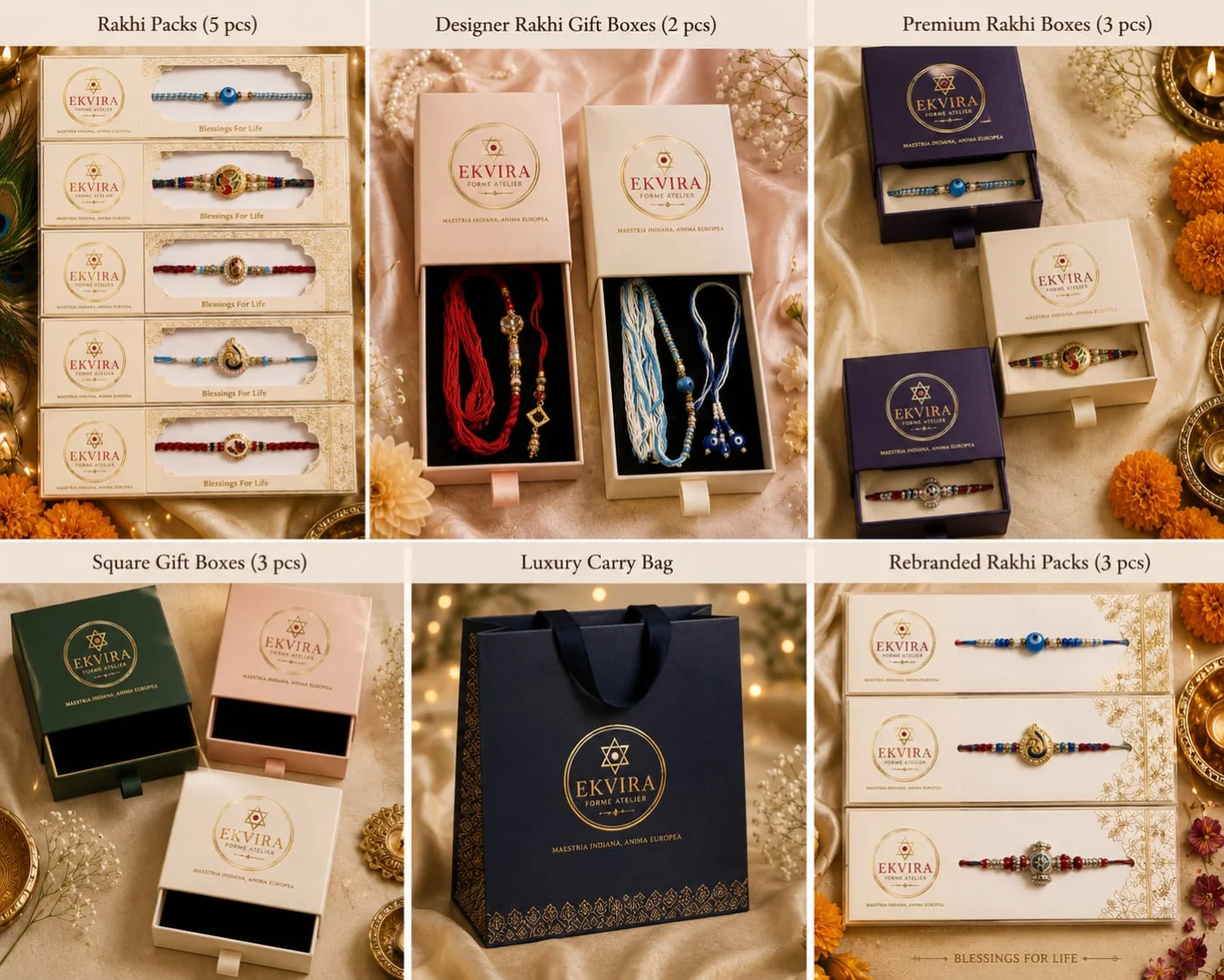 Handcrafted artisan creations by Ekvira Formè Atelier